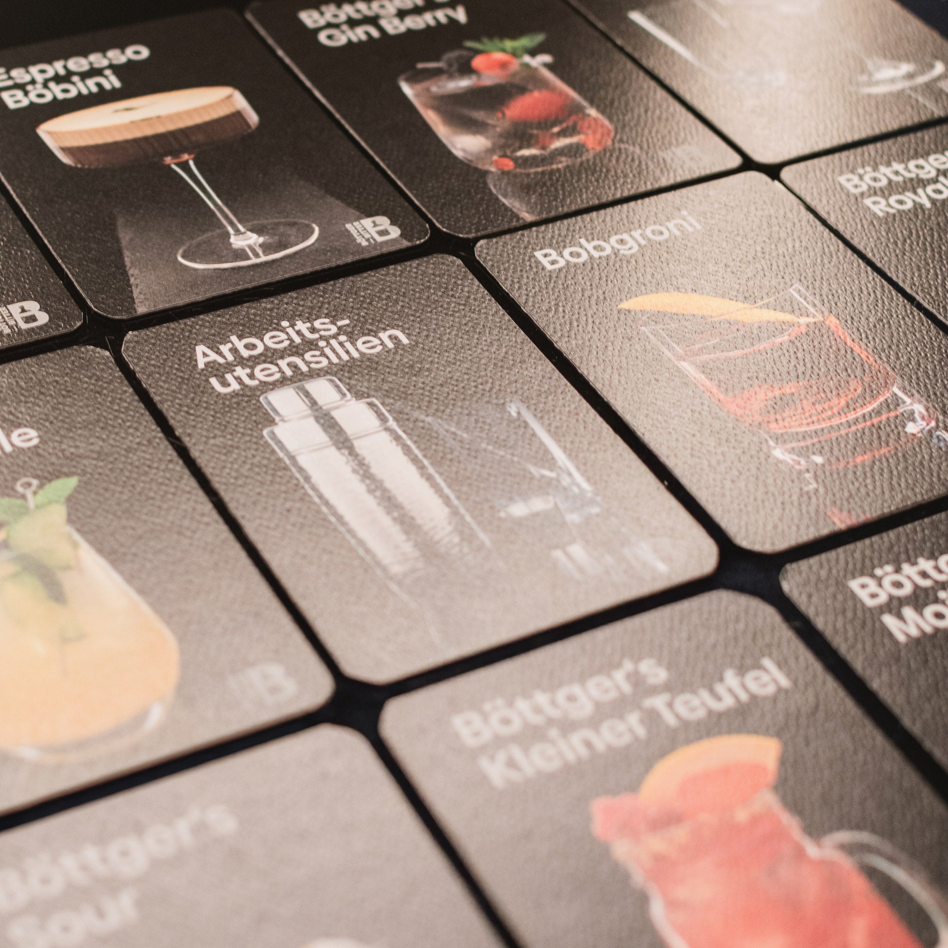 Böttger's Cocktailkarten Basis-Set